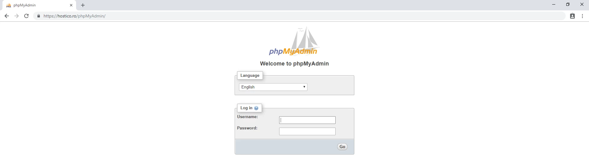 accéder à phpMyAdmin