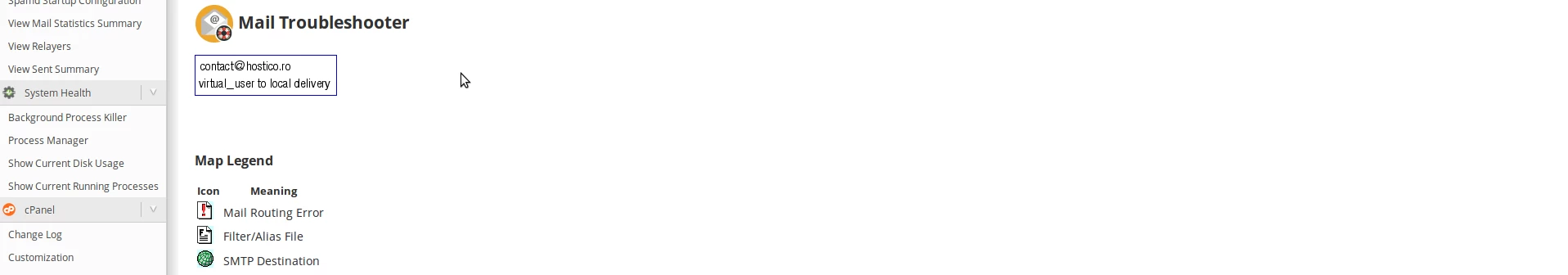 Informati e-mail troubleshooter